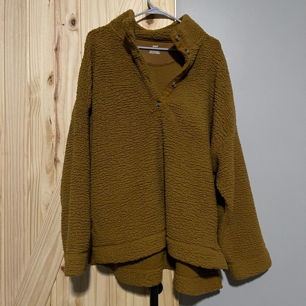 Aerie Sherpa pullover, XXL